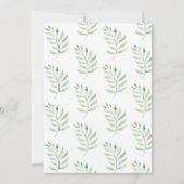 Invitation Baby shower élégant de Cute Kangaroo (Dos)