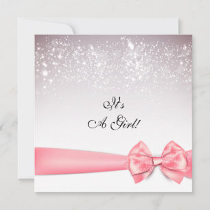 Invitation Baby shower Élégant de la broche à pointes