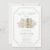 Invitation Baby shower Elegant Storybook (Devant)