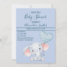 Baby shower éléphant bébé