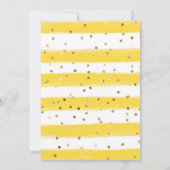 Invitation Baby shower Eléphant de la Jungle Aquarelle (Dos)