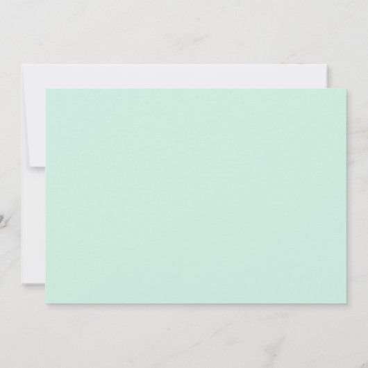 Invitation Baby shower Eléphant mignon (Dos)