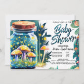 Invitation Baby shower en bois Toadstool (Devant)