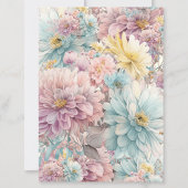 Invitation Baby shower en briques Pastel de Pâques