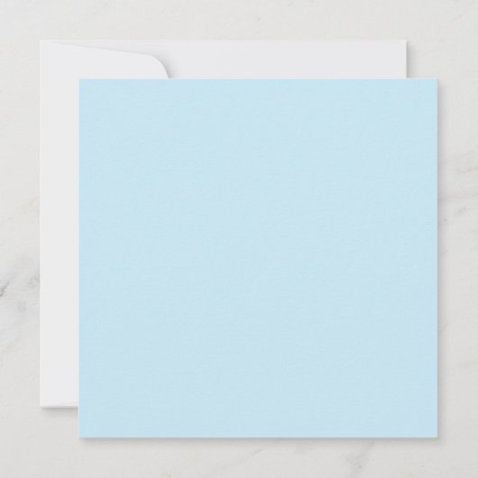 Invitation Baby shower en caoutchouc | Jaune migno (Dos)