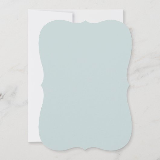 INVITATION baby shower EN COULEUR BLEUE (Dos)