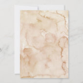 Invitation Baby shower Enchanted de Cerfs de Forêt (Dos)