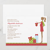 Invitation Baby shower-enfant à thème de vacances (Devant / Derrière)