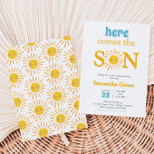Invitation Baby Shower Ensoleillé