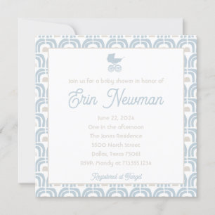 Invitation baby shower Erin