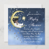 Invitation Baby shower ethnique (Dos)