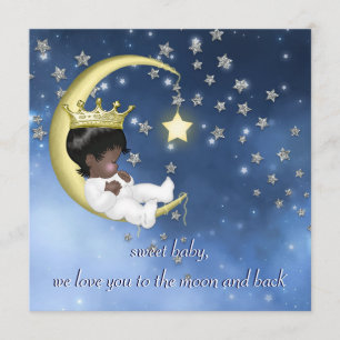 Invitation Baby shower ethnique