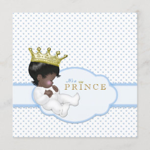 Invitation Baby shower ethnique de Sweet Prince