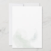 Invitation Baby shower Eucalyptus Foliage Script (Dos)