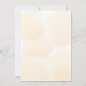 Invitation Baby shower eucalyptus parties scintillant chute d (Dos)