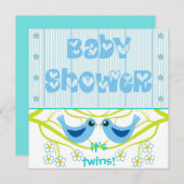 Invitation baby shower-Faire-part (Devant / Derrière)