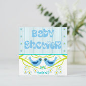 Invitation baby shower-Faire-part (Debout devant)