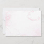Invitation Baby shower Fairy Rose Floral Douche Fairy (Dos)