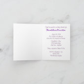 Invitation Baby shower Fairy Spirits (Intérieur)