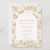 Invitation Baby Shower Fée Capricieuse (Devant)