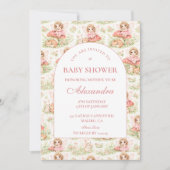 Invitation Baby Shower Fée Enchantée (Devant)