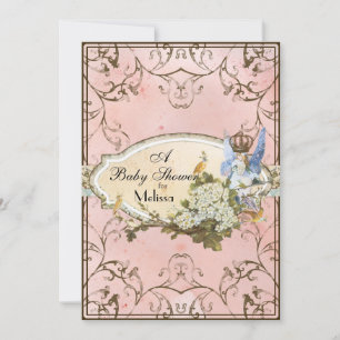 Invitation baby shower - Féerie enchantée Princess