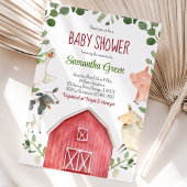 Invitation Baby-Shower Ferme