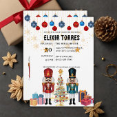 Invitation Baby shower Festif Nutcracker Ornaments