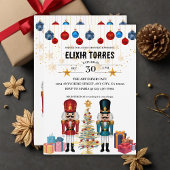 Invitation Baby shower Festif Nutcracker Ornaments