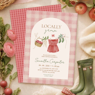 Invitation Baby Shower Fête de Naissance au Marché de Product