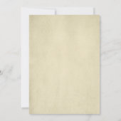 Invitation Baby shower Feuille Baby Deer (Dos)