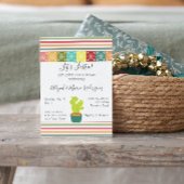 Invitation Baby shower Fiesta