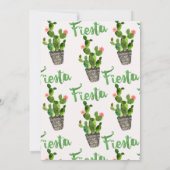 Invitation Baby shower Fiesta Cactus (Dos)