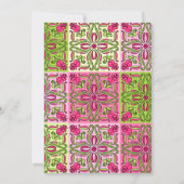 Invitation Baby shower Fiesta coloré mexicain (Dos)