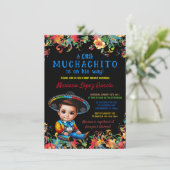 Invitation Baby shower Fiesta de Little Muchachito Charro (Debout devant)