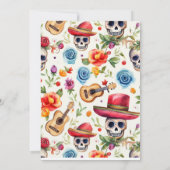 Invitation Baby shower Fiesta Día de los Muertos (Dos)