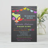 Invitation Baby shower Fiesta / Invitation Baby sh (Debout devant)