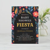 Invitation Baby shower Fiesta mexicain (Debout devant)