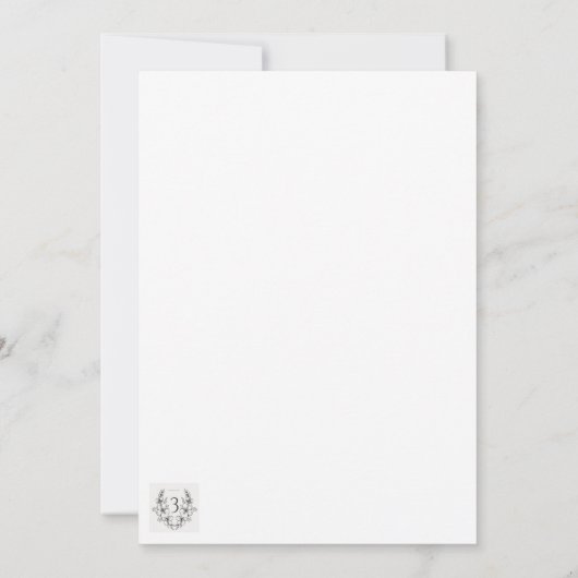 Invitation baby shower fille (Dos)