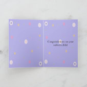 Invitation Baby shower fille (Intérieur)