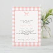 invitation baby shower fille (Debout devant)
