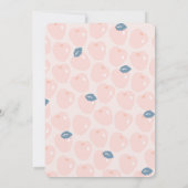 Invitation Baby shower Fille de la Couronne Panda  (Dos)