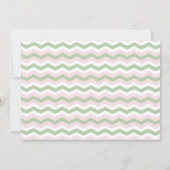 Invitation Baby shower Fille de Noël (Dos)