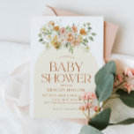 Invitation Baby shower fille Fleurs de Boho Printe<br><div class="desc">Fêtez votre arrivée de bébé avec cette invitation Boho Floral Baby Brunch! Le design est parfait pour n'importe quel baby shower,  et est livré avec des étiquettes correspondants pour partager les bonnes nouvelles. Fleur sauvage Floral Baby Brunch</div>