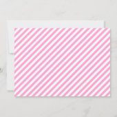 Invitation Baby shower fille jumeaux (Dos)