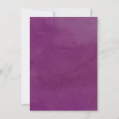 Invitation Baby shower fille mignonne sirène - vio (Dos)