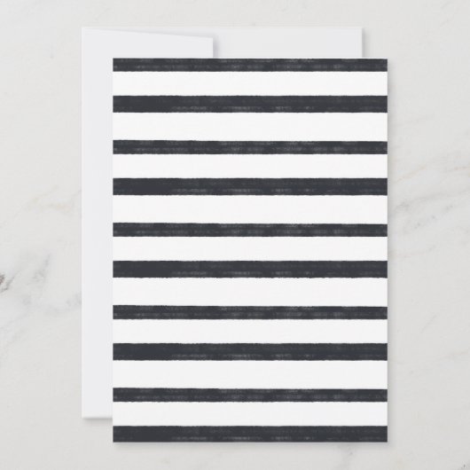 Invitation Baby shower fille Parties scintillant r (Dos)