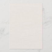 Invitation Baby Shower Fille Ruban Rose (Dos)