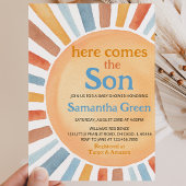 Invitation Baby-Shower Fille Sunshine