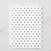 Invitation Baby shower fleur sauvage (Dos)